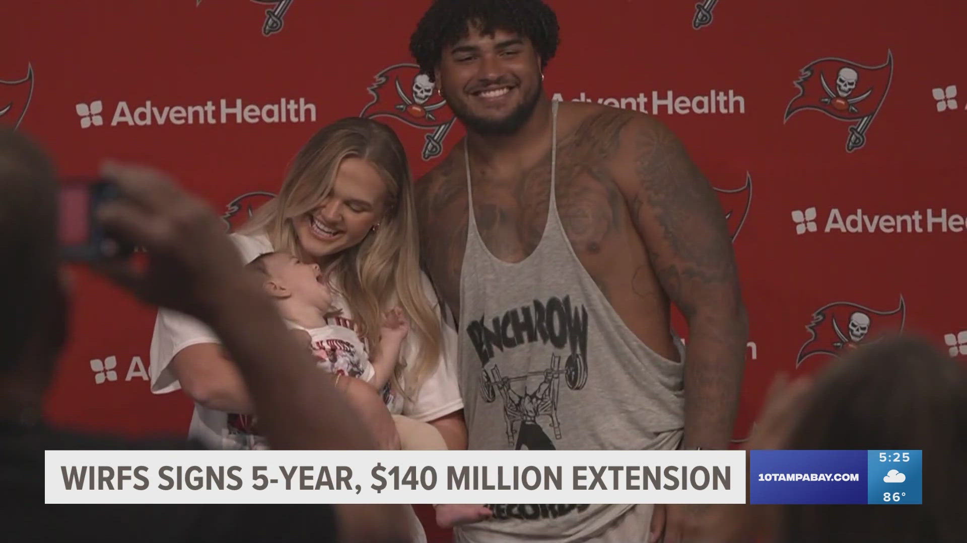 Wirfs, who’s started 63 regular-season and eight playoff games over the past four years, was scheduled to earn $18.24 million this fall in his rookie contract.