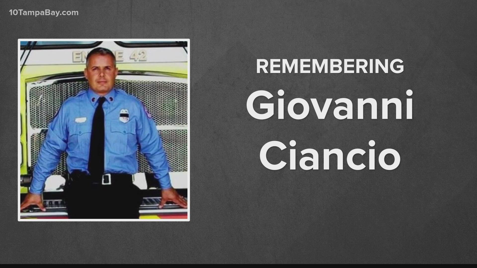 Giovanni Ciancio had worked for the department for more than 19 years.