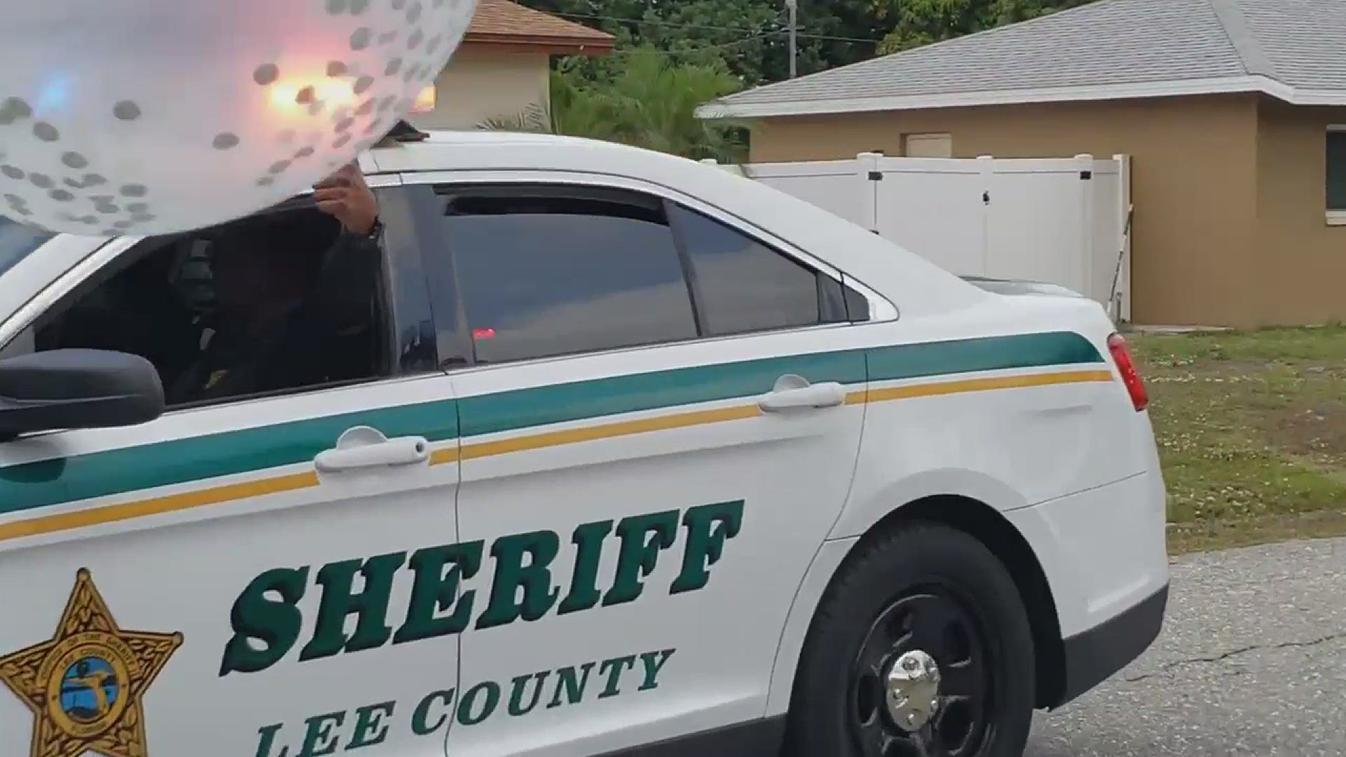 Lee County Sheriff's Office helps veteran celebrate 90th birthday 