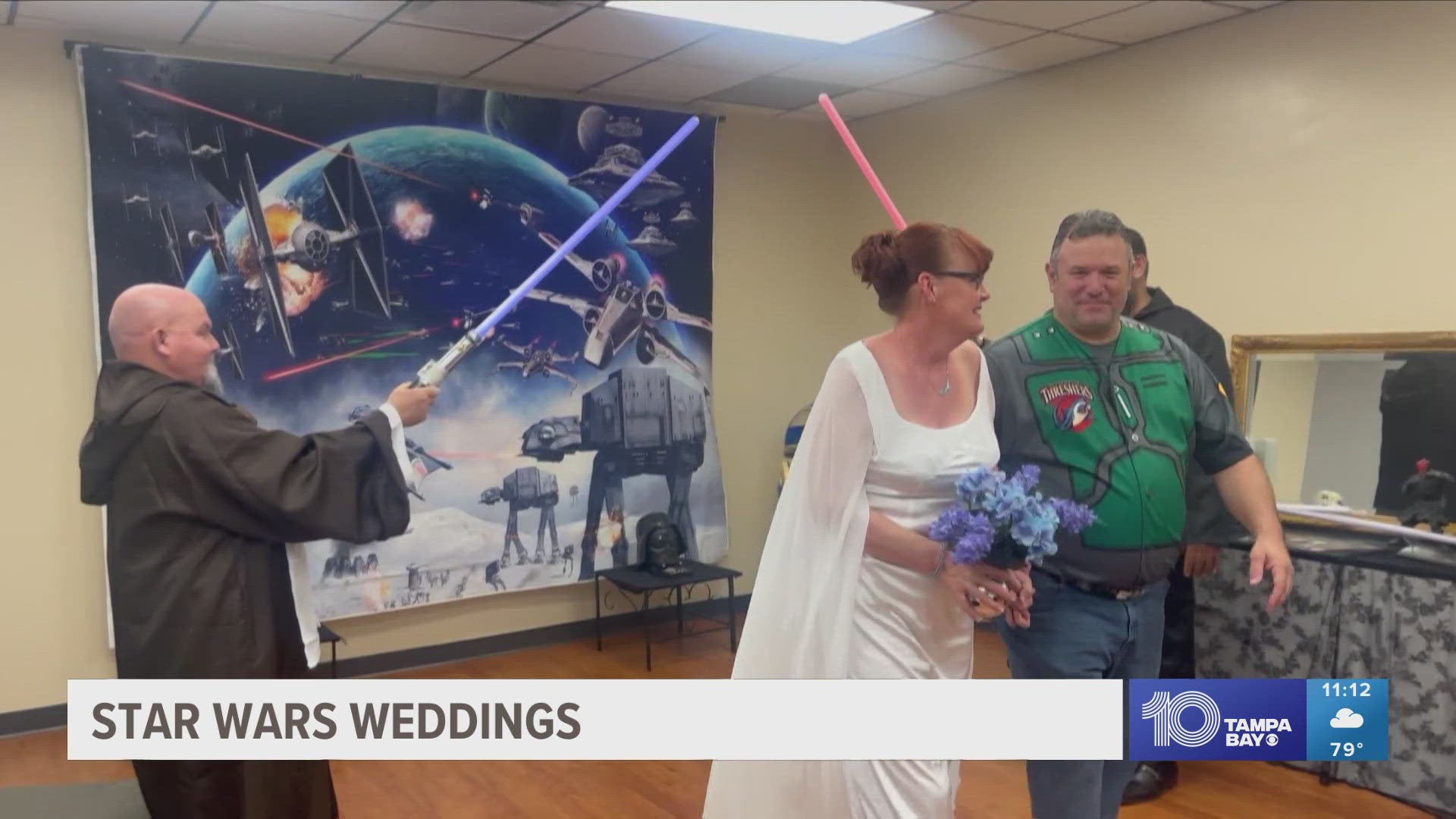 Pinellas County clerk holds Star Wars-themed weddings for May 4th.