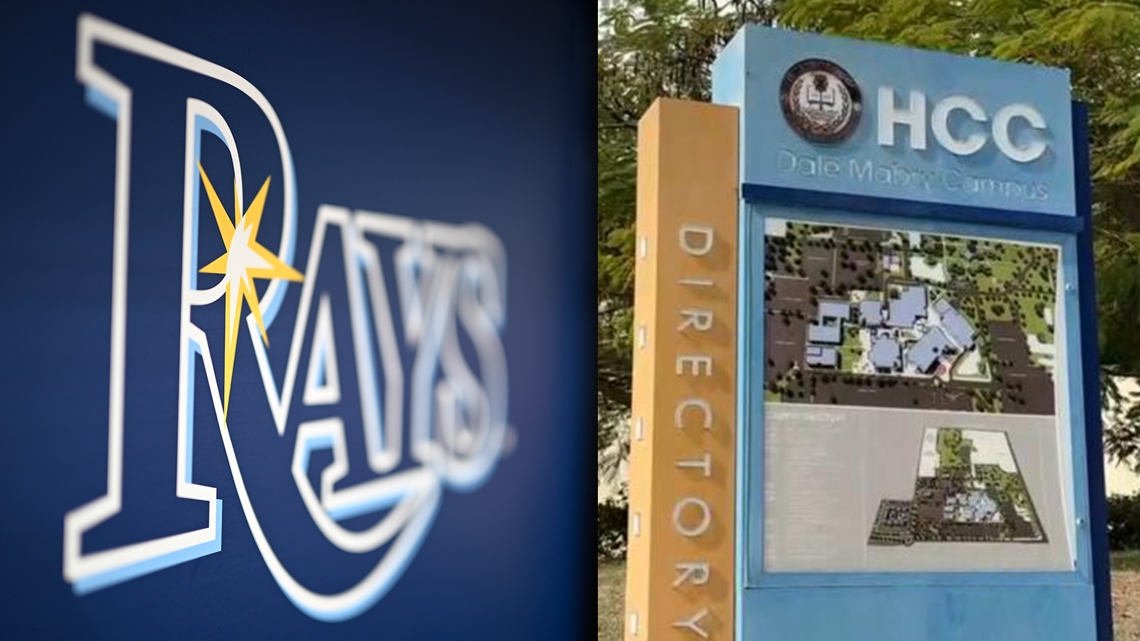 Gov. DeSantis, MLB commissioner meeting at Hillsborough Community College to discuss Rays' future