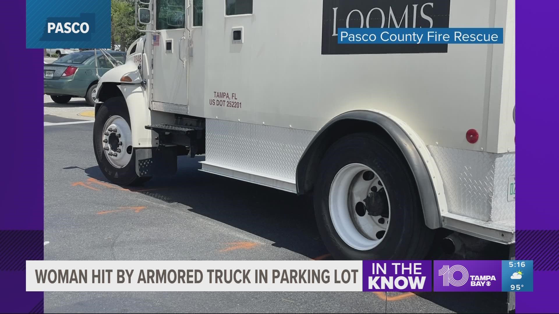 armored truck inside