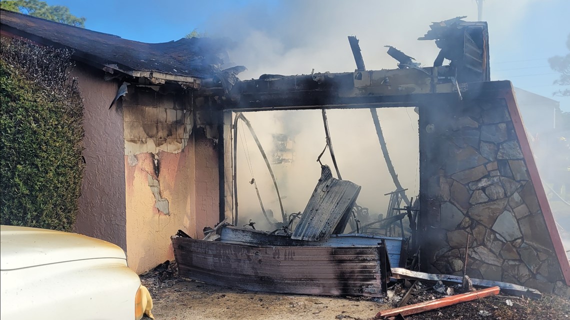 Spring Hill home total loss following garage fire - Vimarsana News