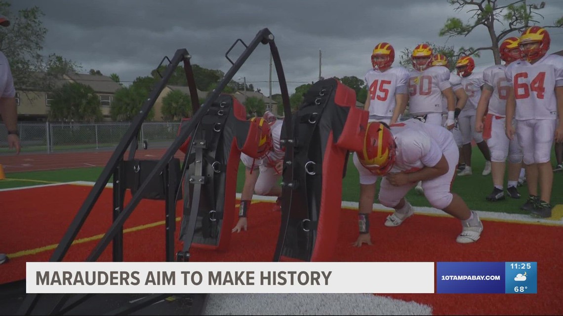 Clearwater Central Catholic Marauders aim to make history at state