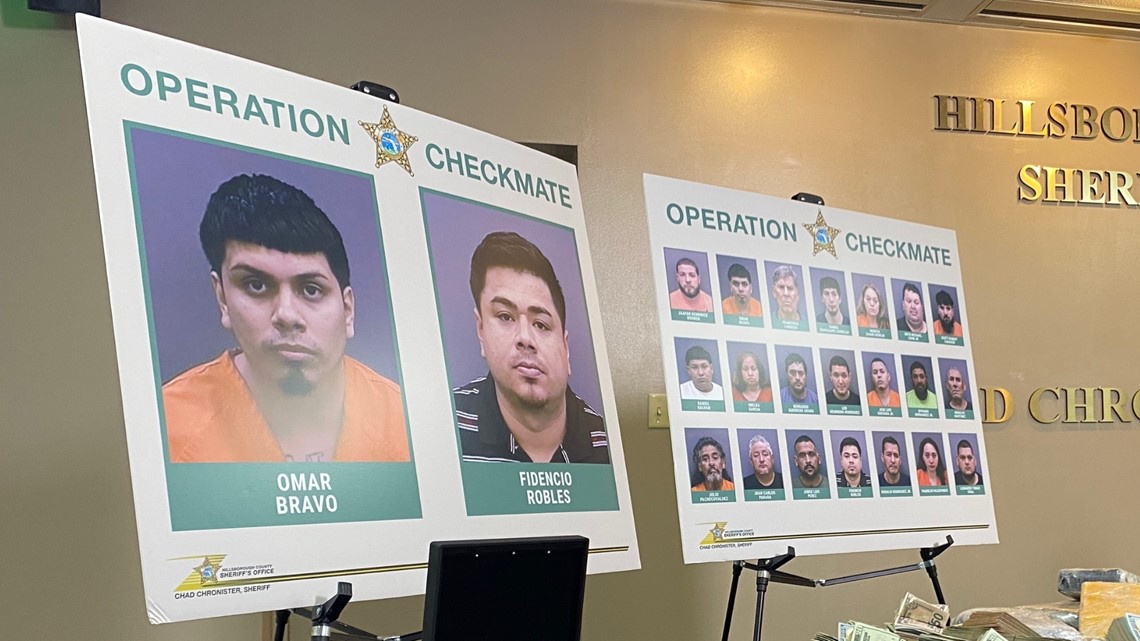 HCSO Top Gang Leaders Others Arrested In Drug Operation Wtsp Com