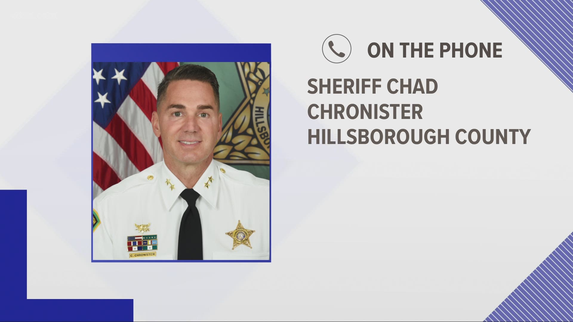 Hillsborough County Sheriff Chad Chronister said he opted not to implement a curfew for the remainder of the county because of the action of the very few.