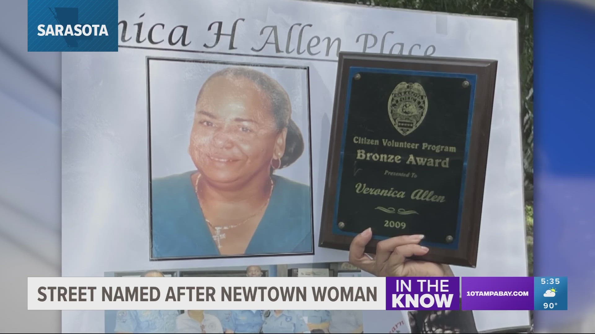 City leaders said Veronica H. Allen dedicated her life to serving others.