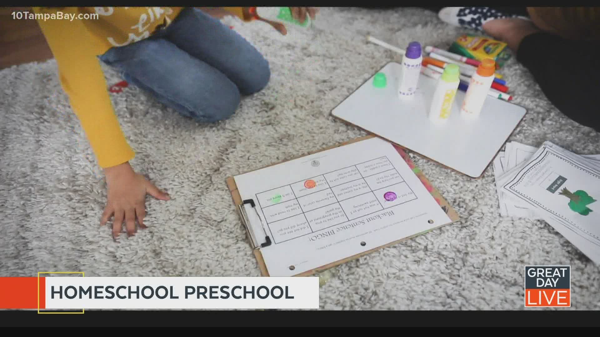 Tools and tips for homeschooling preschoolers.