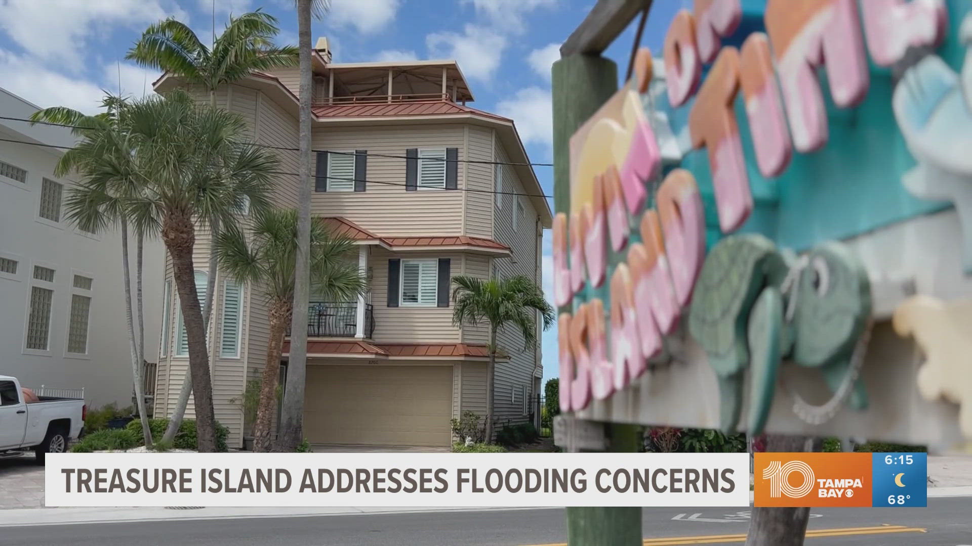 Neighbors in Sunset Beach are frustrated about their flood-prone area.