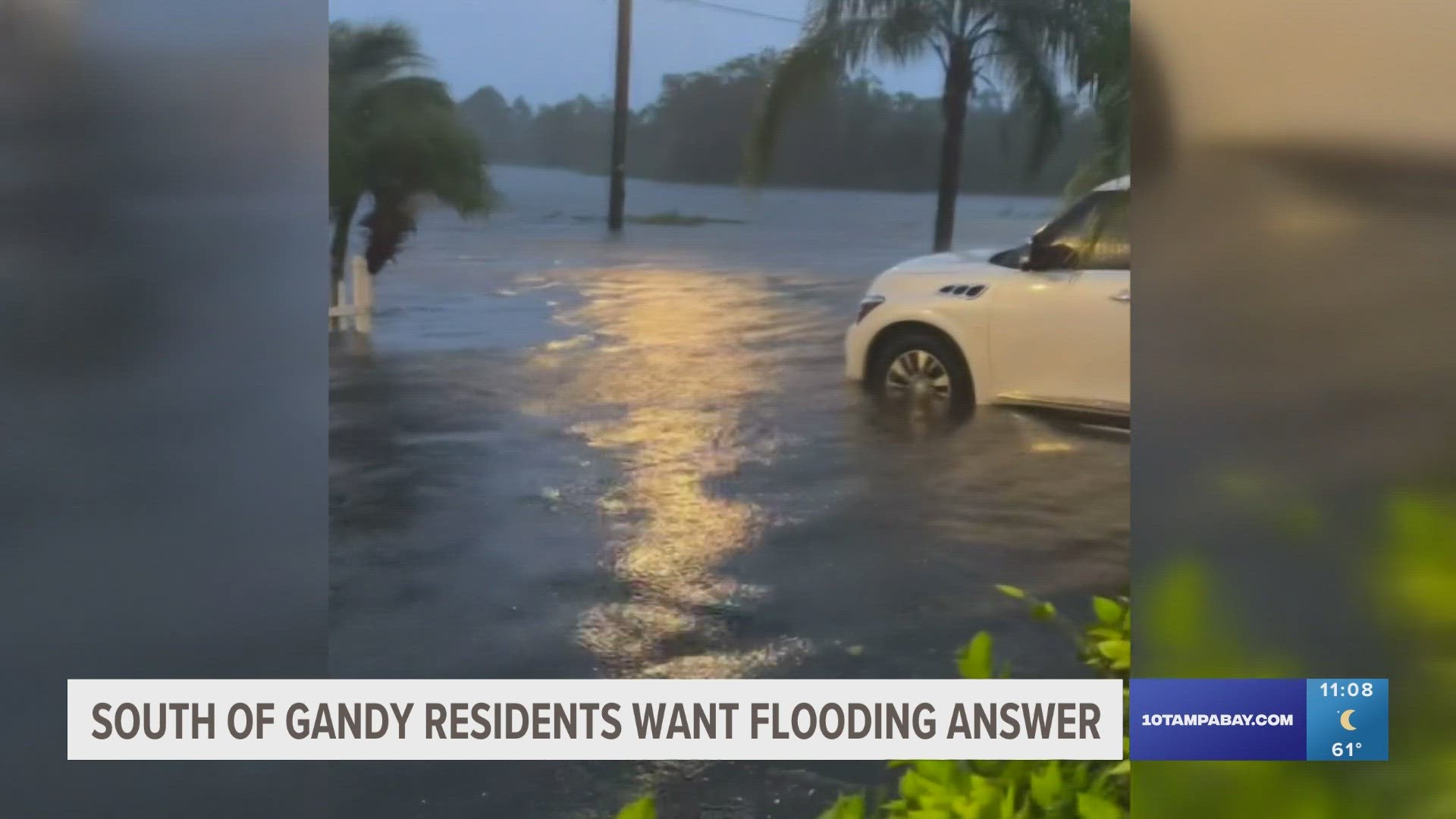 Residents south of Gandy Boulevard say they have long been neglected by the city in favor of developers that have made flooding worse.