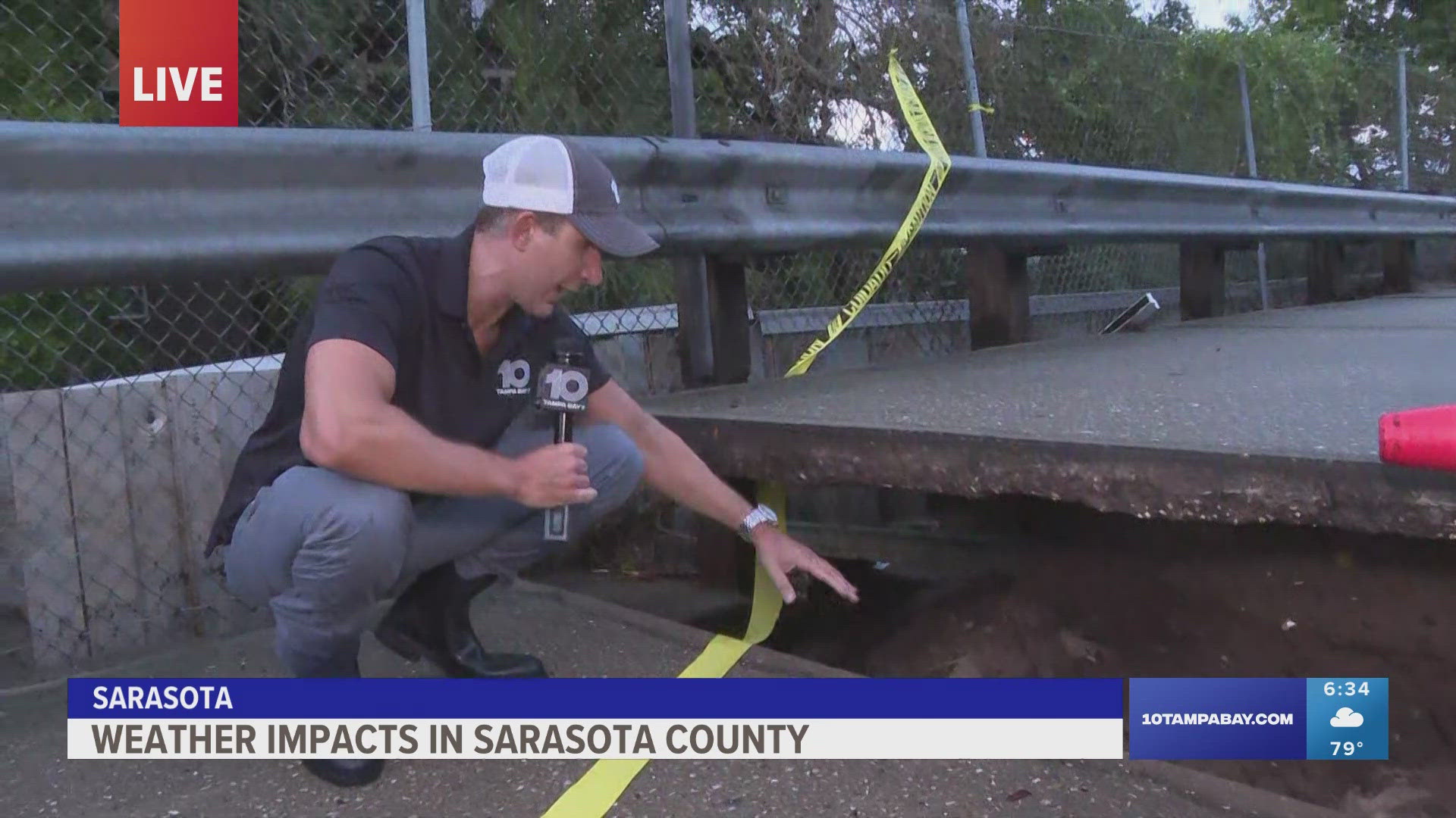 10 Tampa Bay's Nick Volturo provides more details as flooding and heavy rain continue to hit Sarasota County and other areas in Florida.