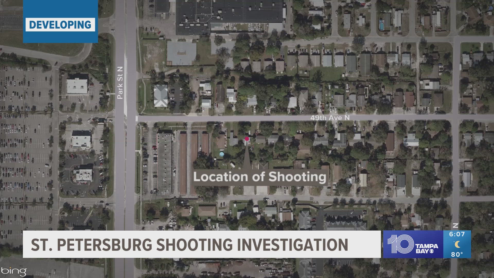 Pinellas County Sheriff's Office deputies are investigating a shooting that left one man dead at a home in St. Petersburg.