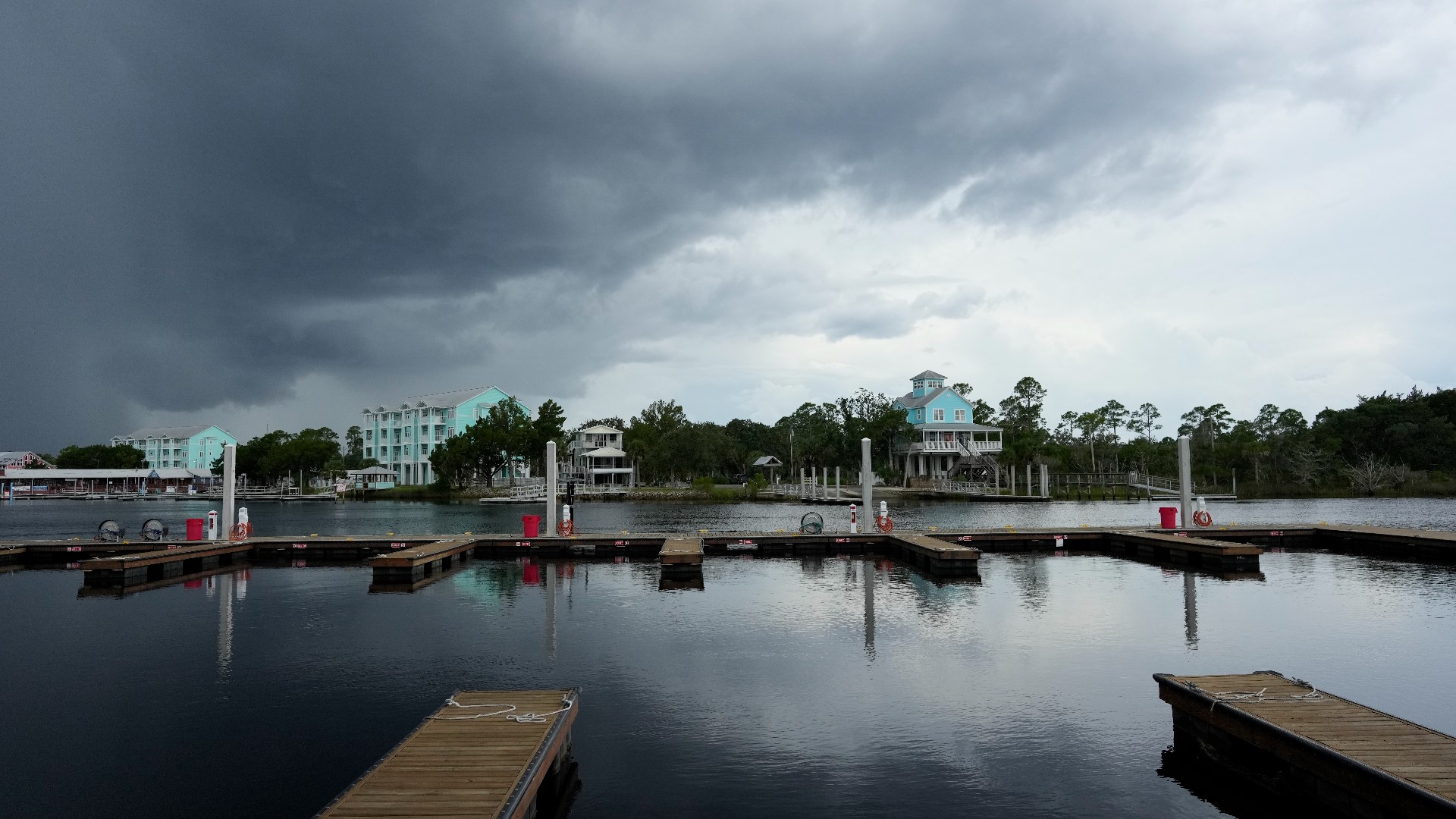 Some severe weather is passing through Sunday night in the Tampa Bay area