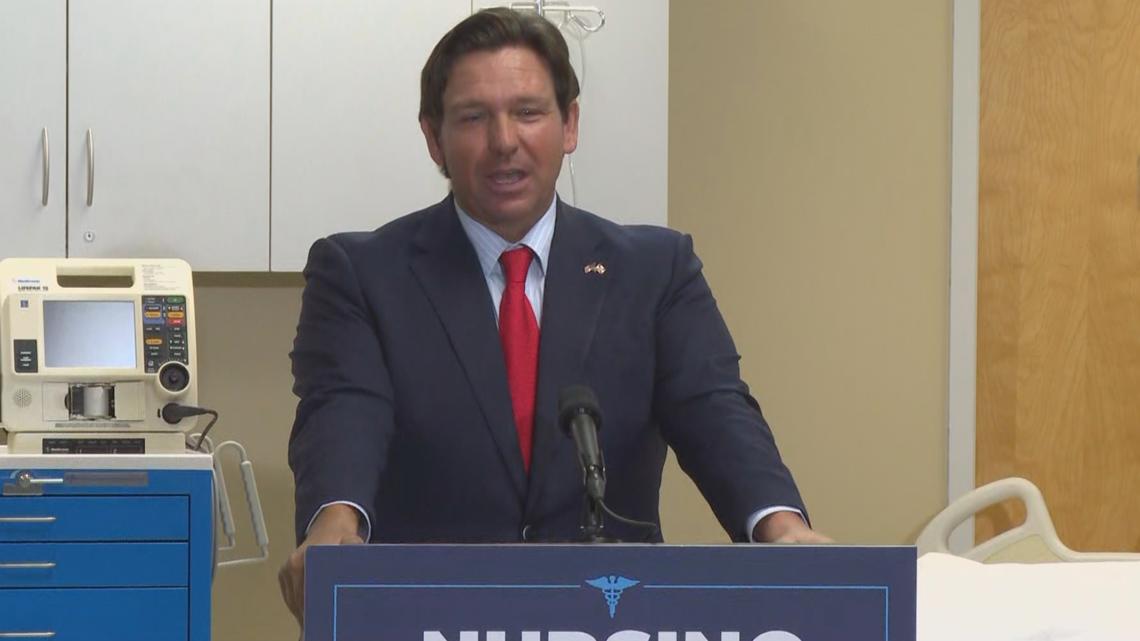 DeSantis announces $20 million for nursing programs at Florida colleges, universities