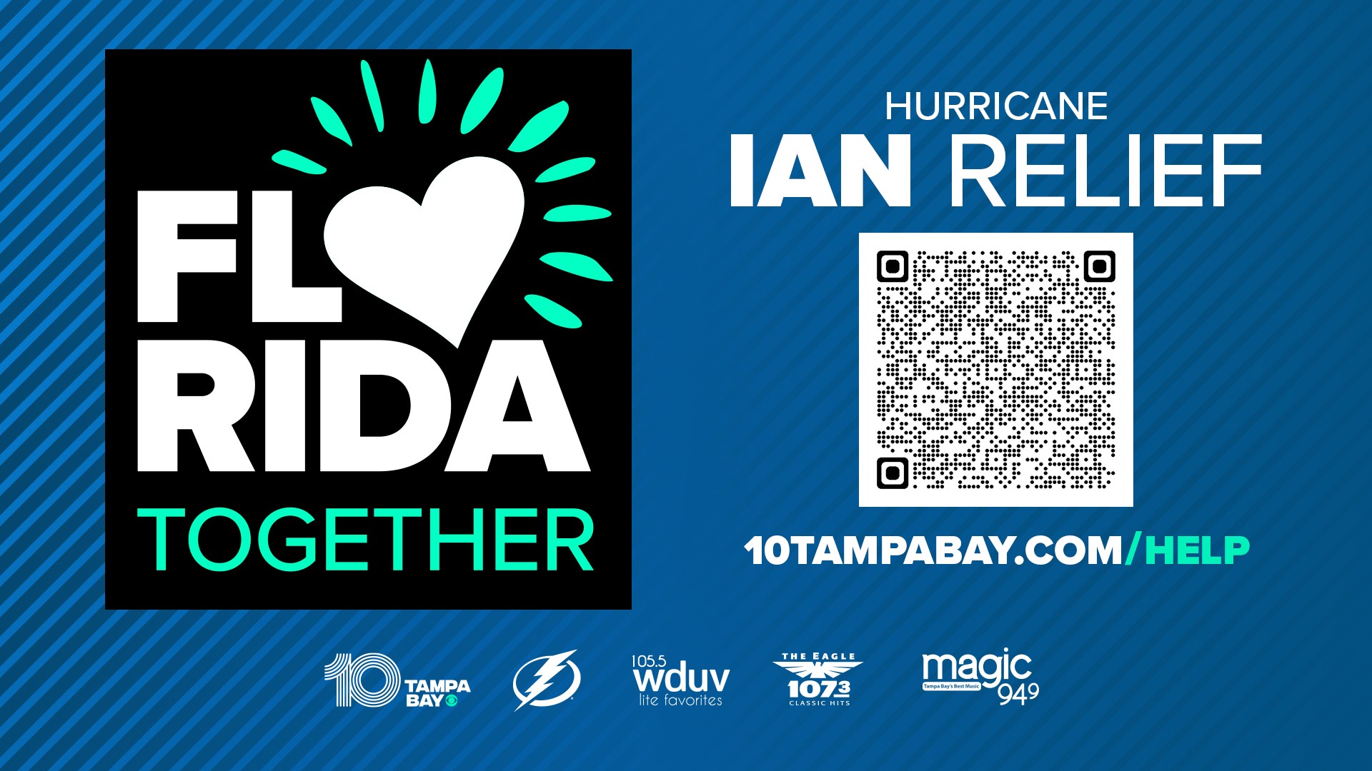 Now through Saturday, you can stop by and donate supplies for those affected by Hurricane Ian.
