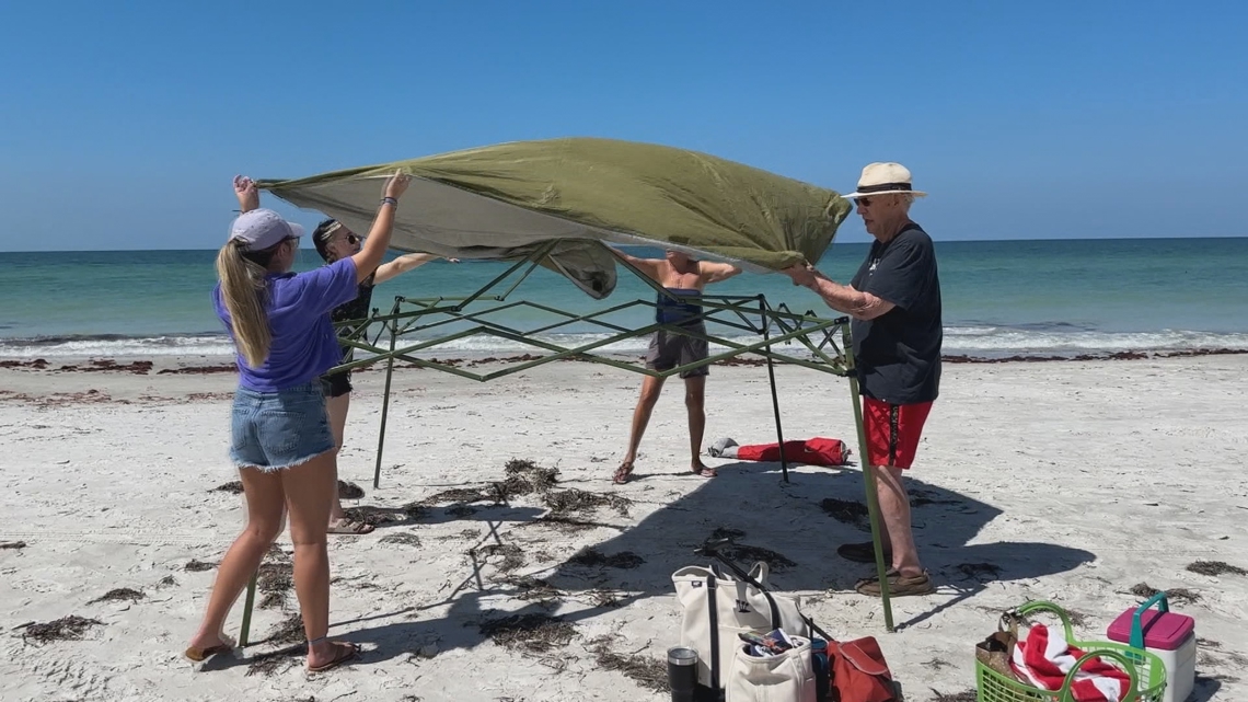 Redington Beach vote to ban tents, canopies on beach | wtsp.com