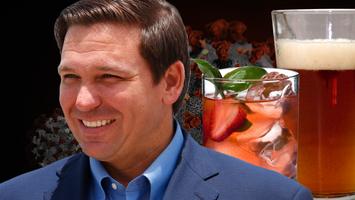 Gov. DeSantis suggests Florida alcohol delivery could continue