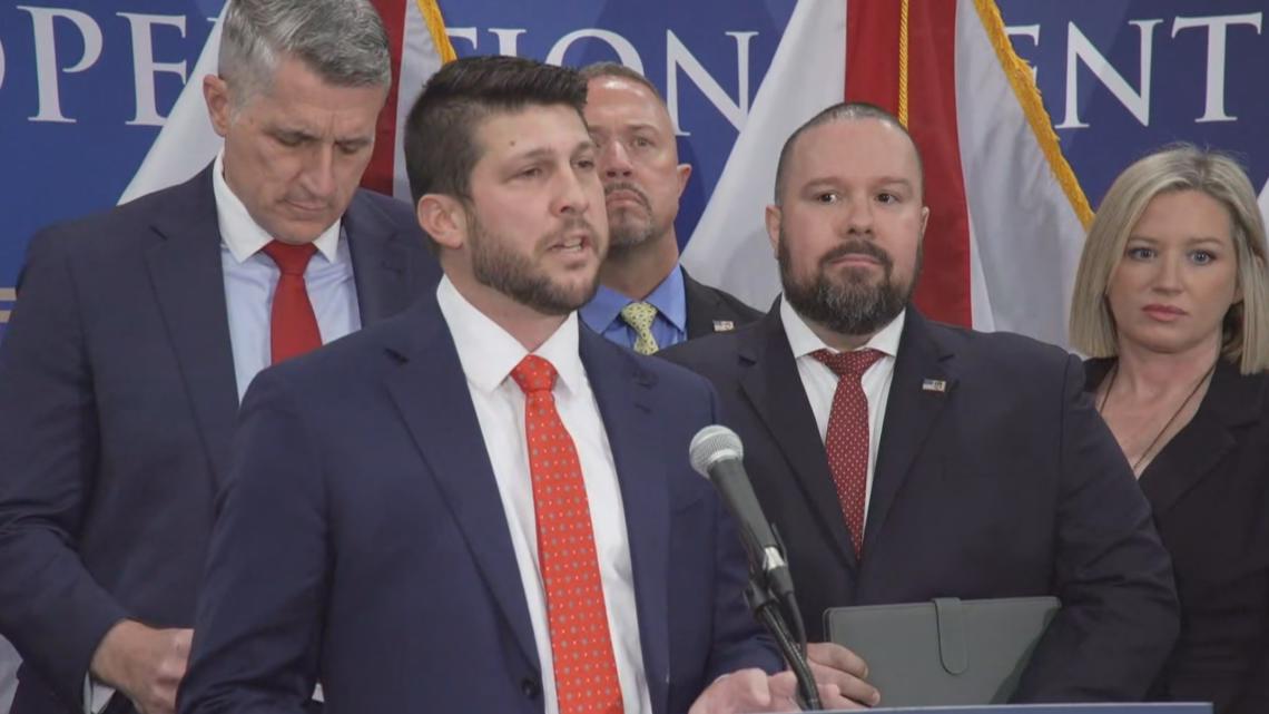 Florida AG James Uthmeier highlights cases involving accused child predators, sex traffickers