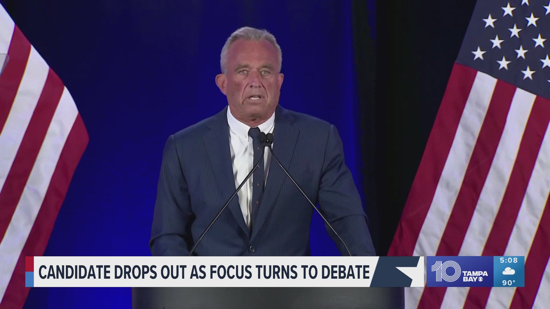 Robert F. Kennedy Jr.’s campaign says in a Pennsylvania court filing Friday that he is endorsing Donald Trump for president.