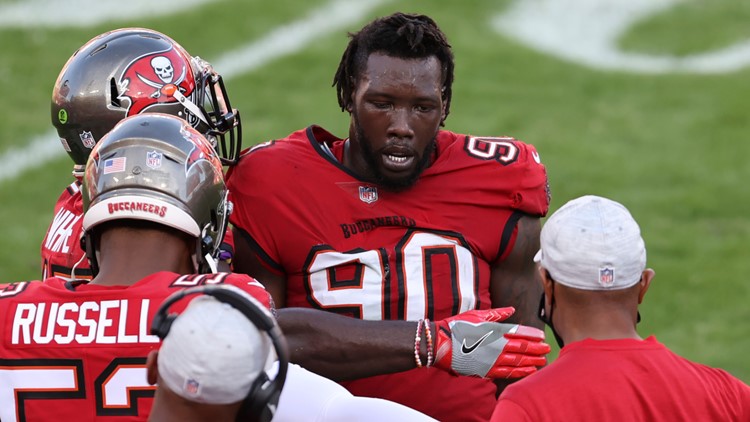 Jason Pierre-Paul in Super Bowl LV with Tampa Bay Buccaneers