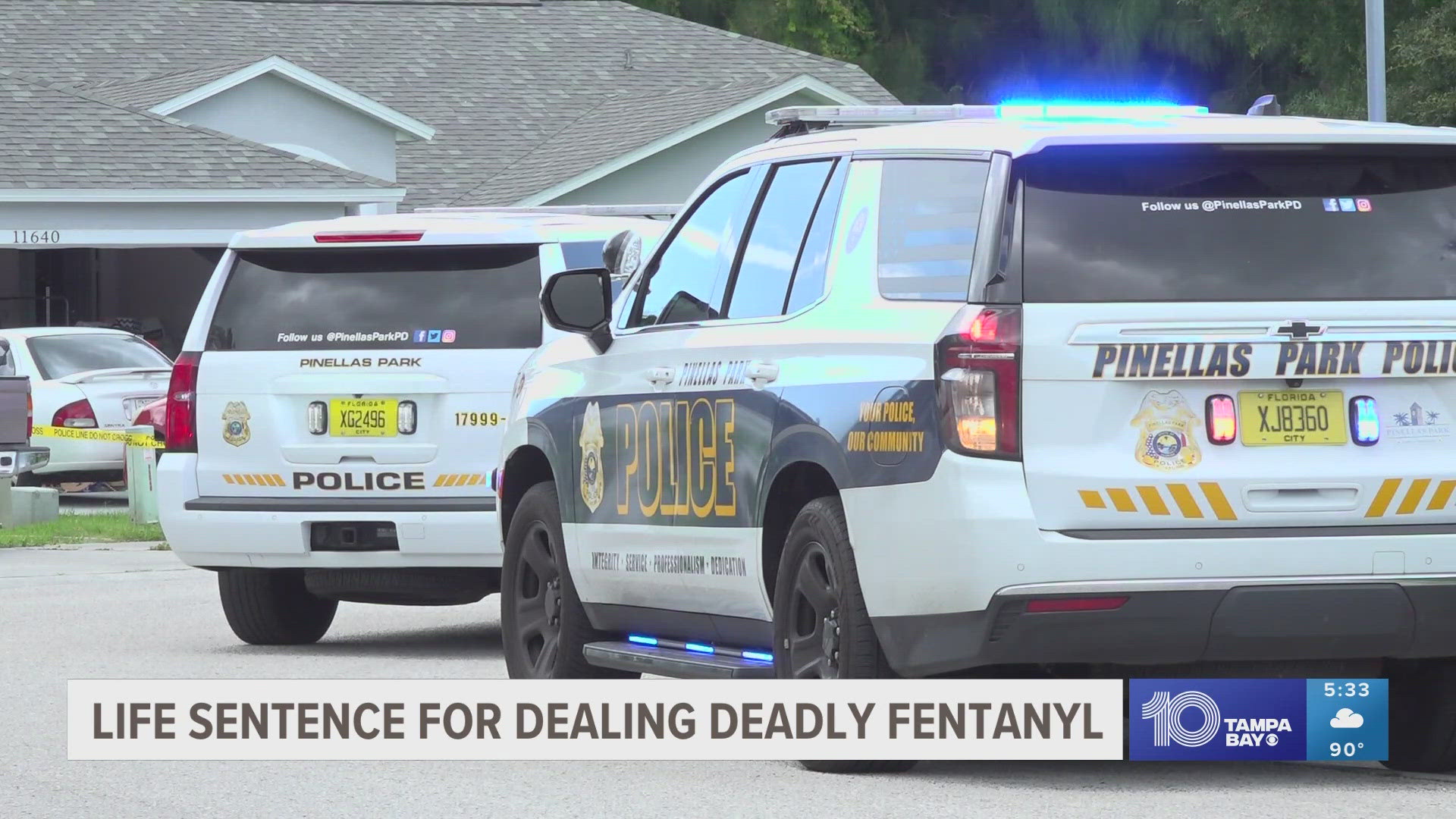 Pinellas County Police Chief Adam Geissenberger says the county is cracking down on fentanyl overdoses with life-in-prison sentences.