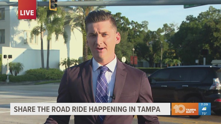 Walk Bike Tampa hosts bike ride along Bay to Bay Boulevard to help navigate bike paths safely