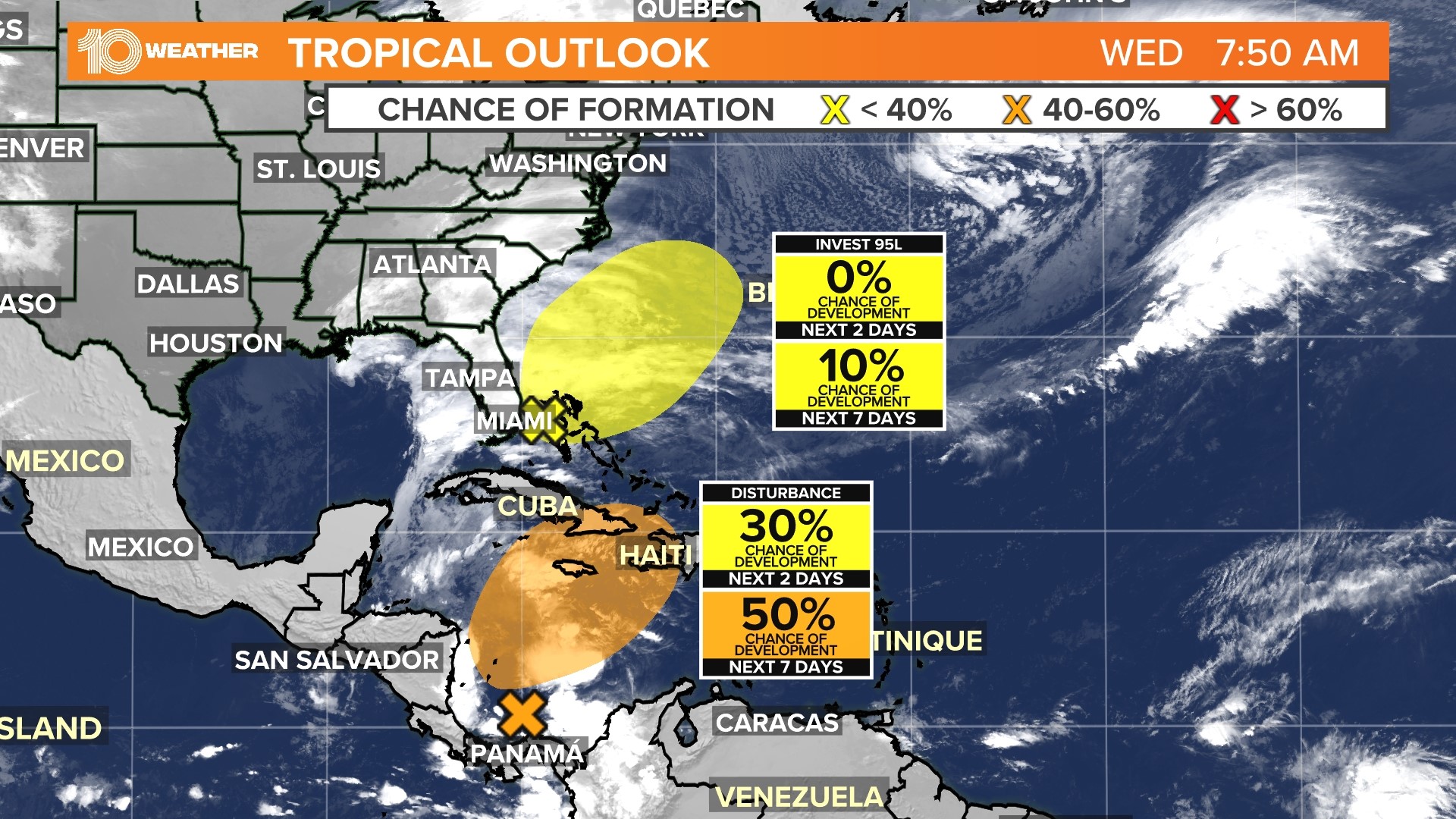 Tracking the Tropics: Low-pressure system off Florida coast | wtsp.com