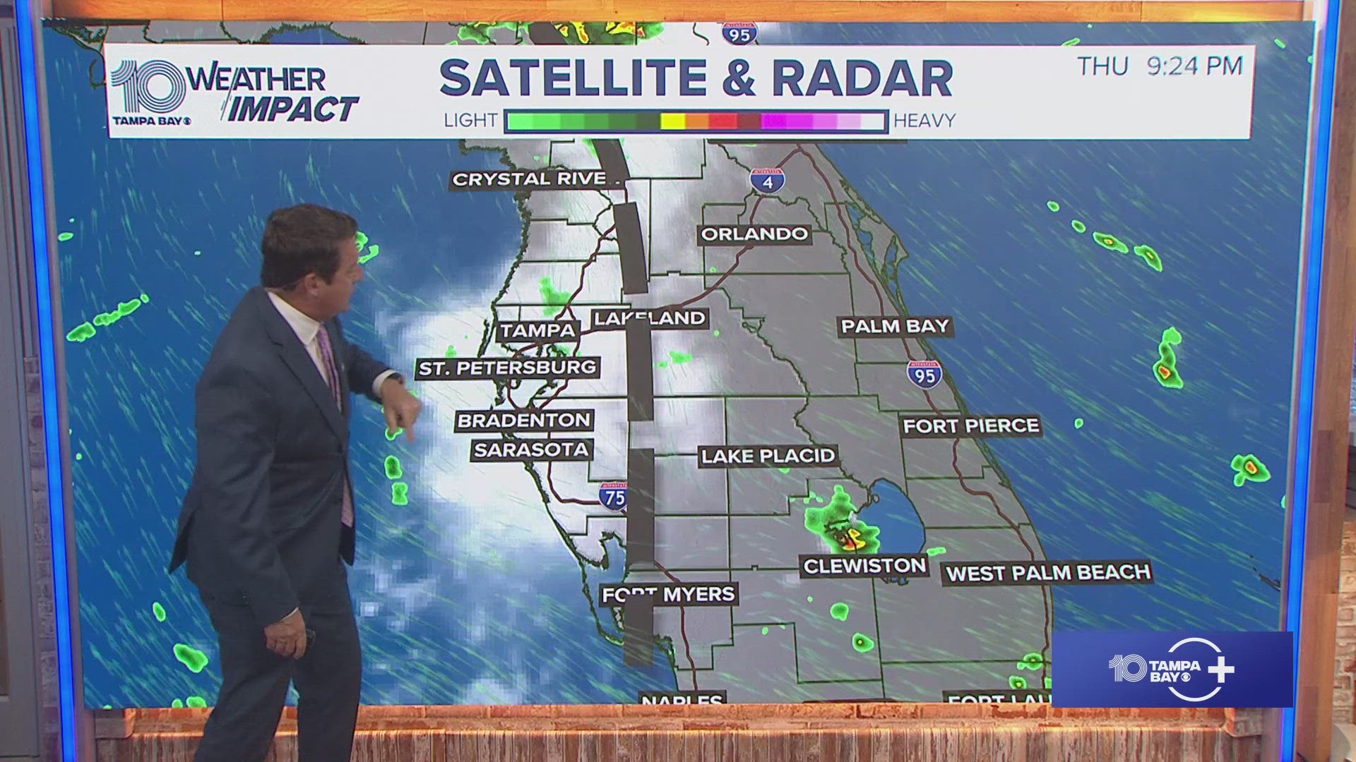 10 Weather: Weather Impact Alert for strong late day and evening storms ...