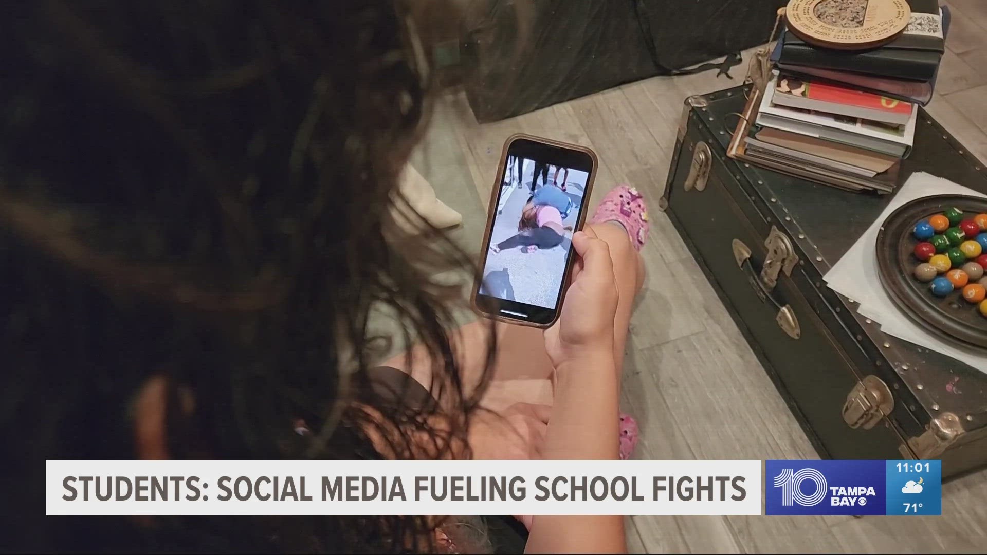 Pinellas County Schools say while fighting is "not the norm," it's often "exacerbated by the sharing of videos on social media."