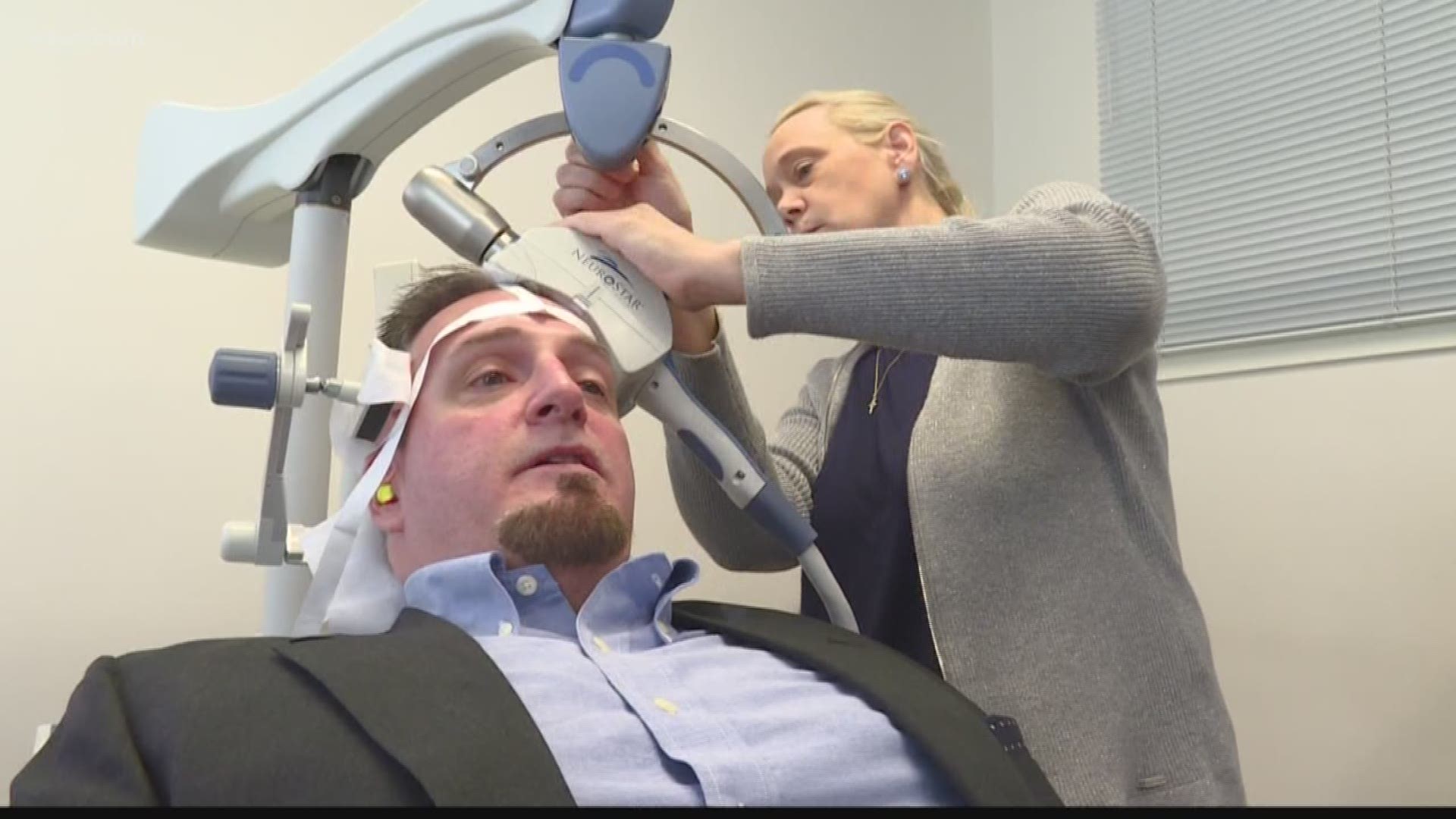 Transcranial Magnetic Stimulation (TMS) is a non-invasive, non-medication therapy showing promising results in helping treat depression.