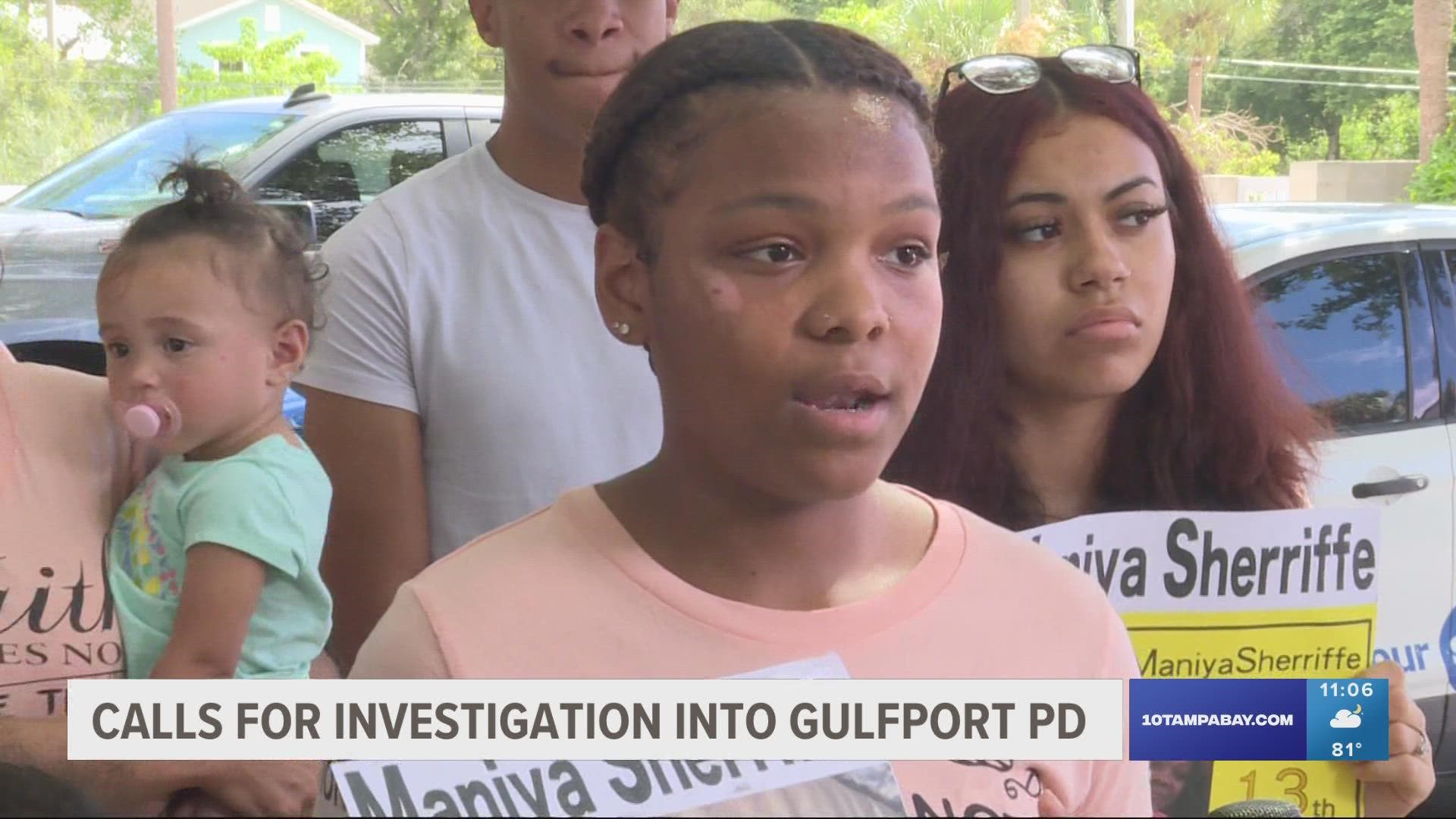 Gulfport Police are aware of the incident and conducting an internal investigation.