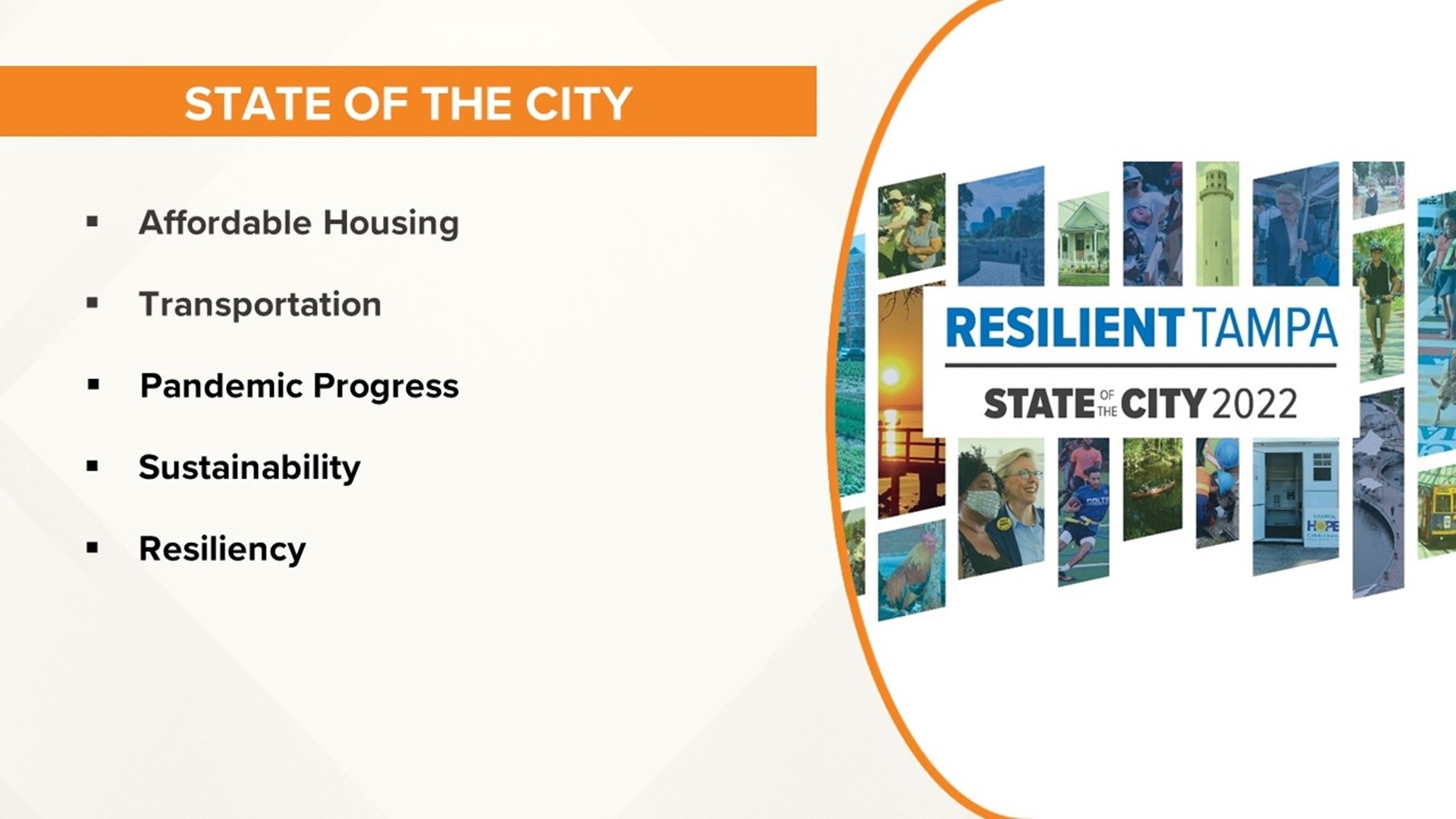 Tampa Mayor Jane Castor delivers 'State of the City' address | wtsp.com