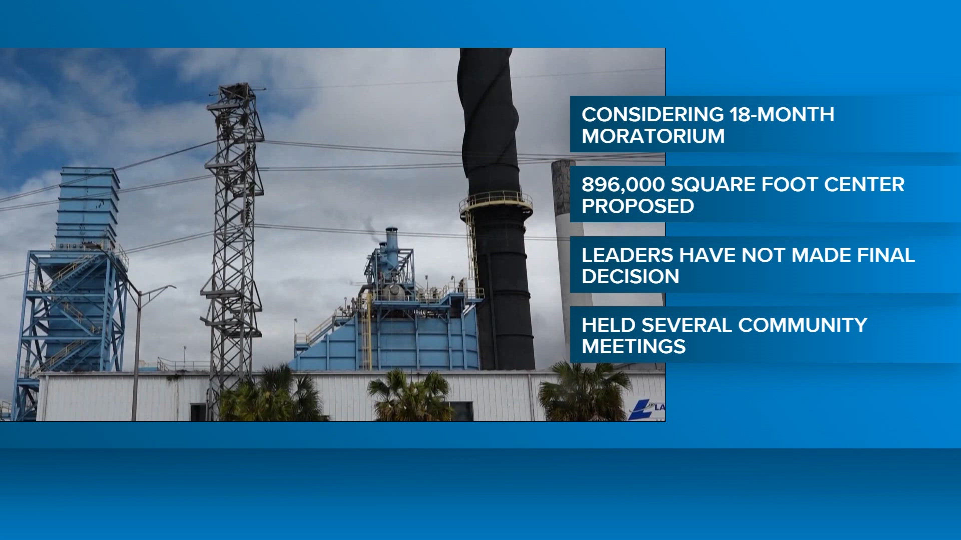 North Port considers 18-month data center moratorium | wtsp.com