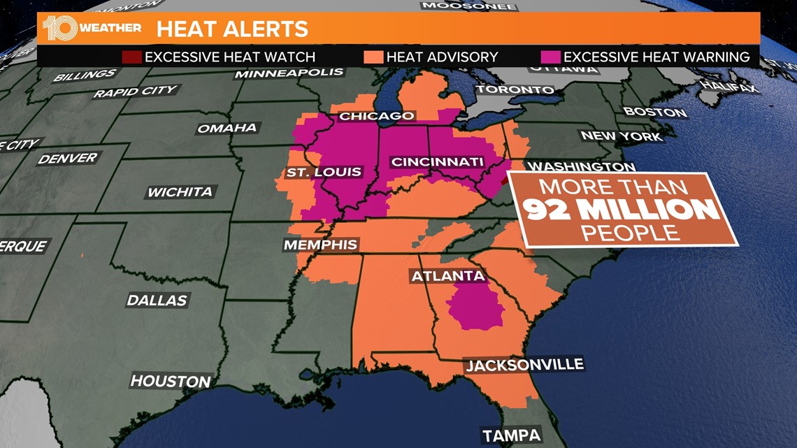 Inland Hillsborough under rare 'excessive heat warning.' Here's what to  know.