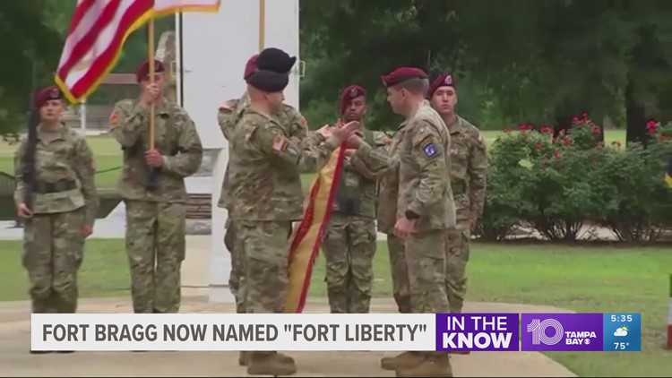 Fort Bragg drops Confederate namesake for Fort Liberty, part of US Army base rebranding
