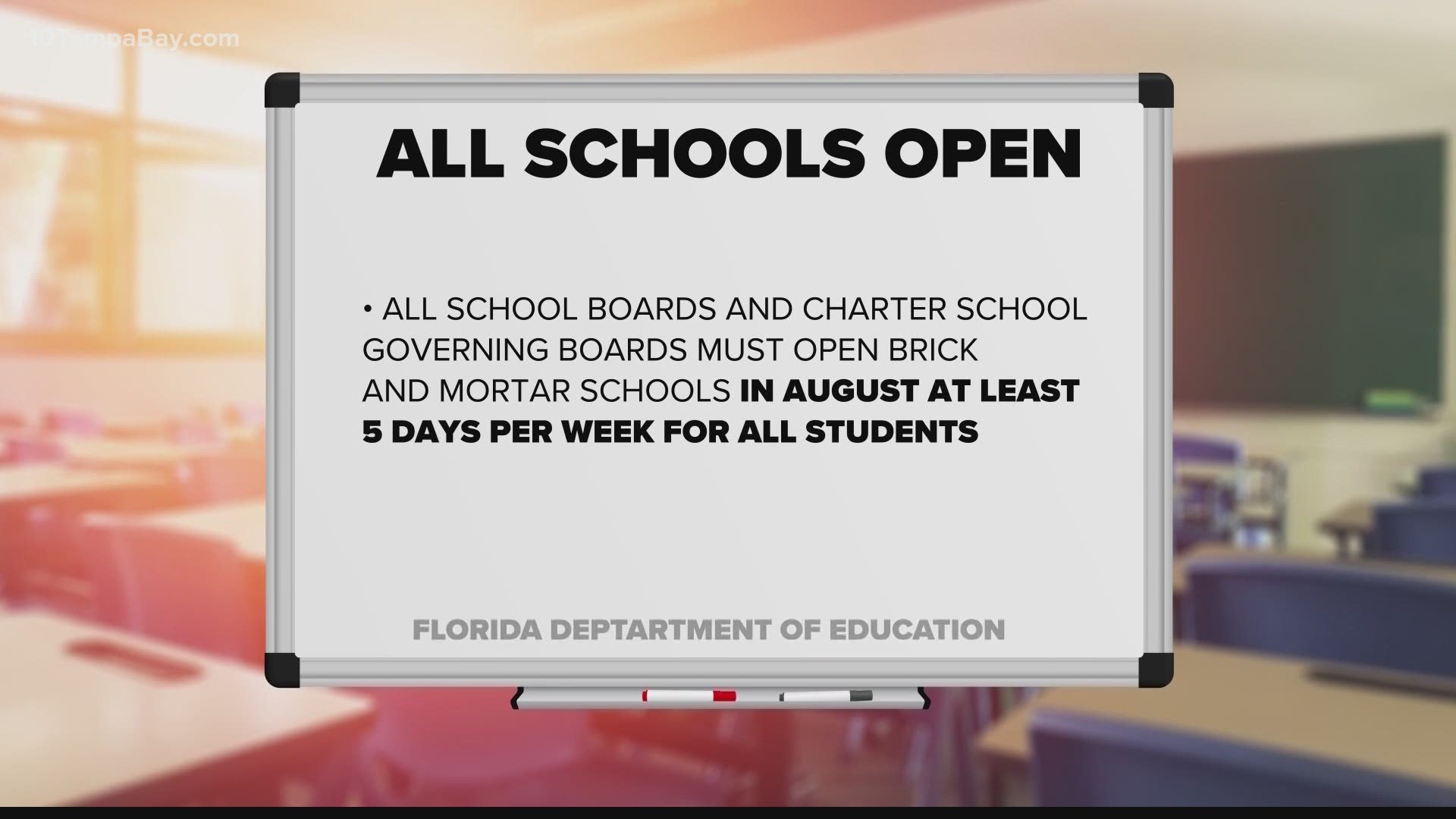 Florida's new mandate ordering all schools open in the fall has teachers worried about their own health.