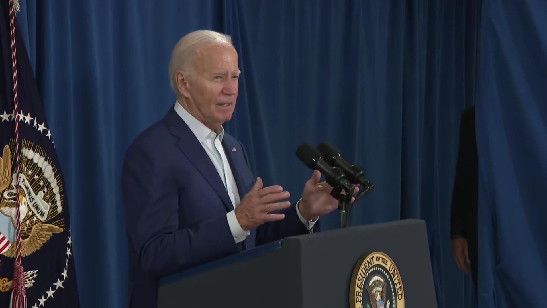 President Biden issues statement after shooting at Trump rally | wtsp.com