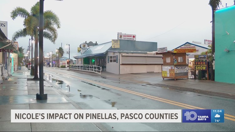 Businesses, neighbors hunkered down for Nicole in Pinellas, Pasco counties