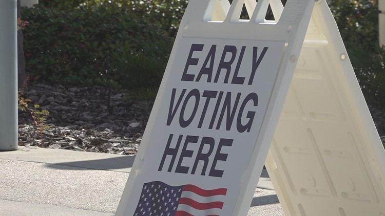 Early voting gets underway in Pasco, Hernando County
