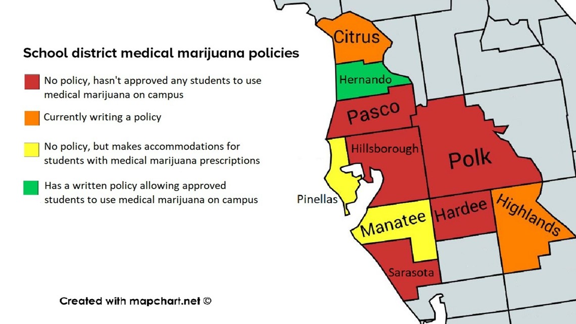 10 Tampa Bay School Districts Are Breaking Medical Marijuana Law Wtsp