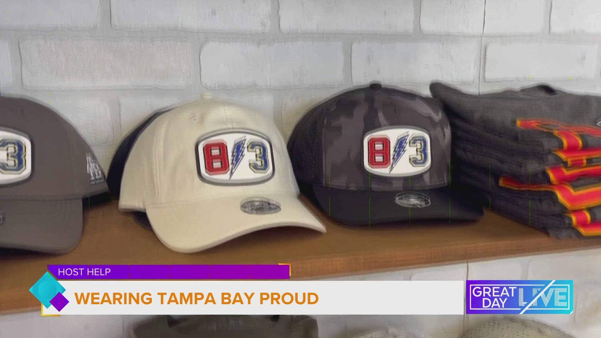 In this week’s Host Help we take you to For the Bay in South Tampa where you can get all of your Tampa Bay Gear.