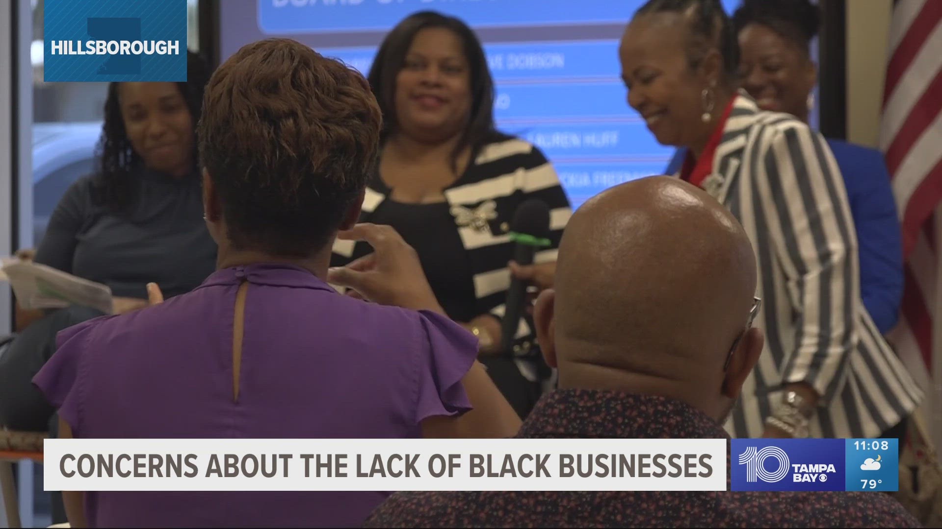 Hillsborough County Black Chamber of Commerce addresses how to keep Black businesses in the Tampa Bay area.