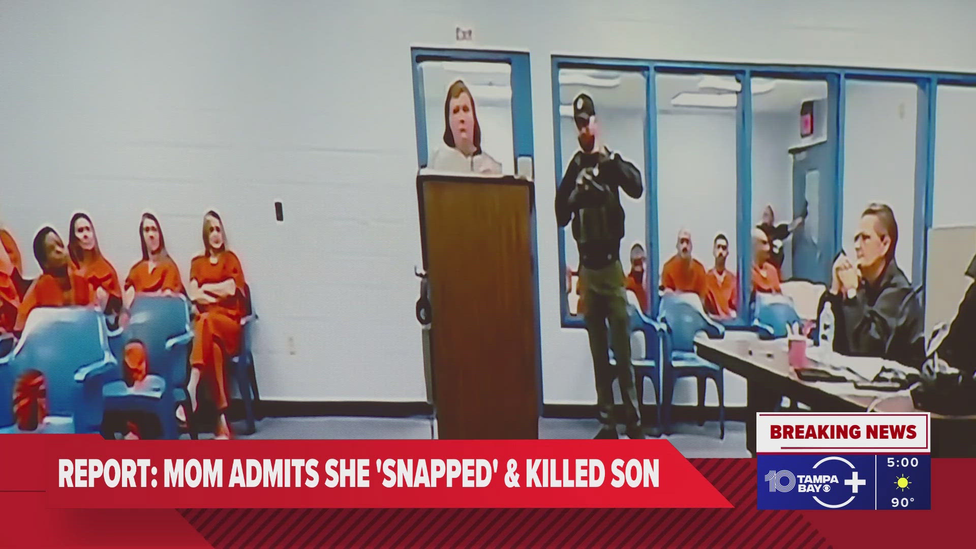 Pasco County mom charged with killing son, held without bond | wtsp.com