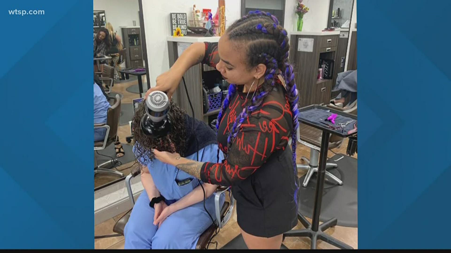 Florida Gov. Ron DeSantis said it's "not a matter of if, but when" salons and barbershops reopen.