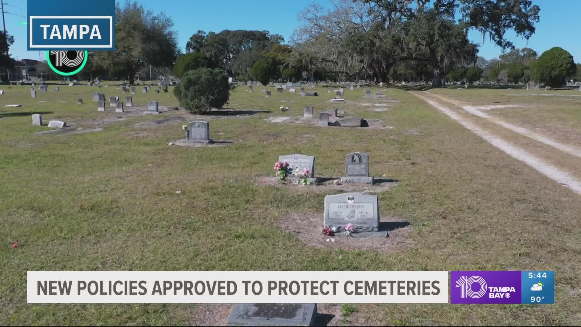 This comes after archaeologists found African-American cemeteries erased in the Tampa Bay area.