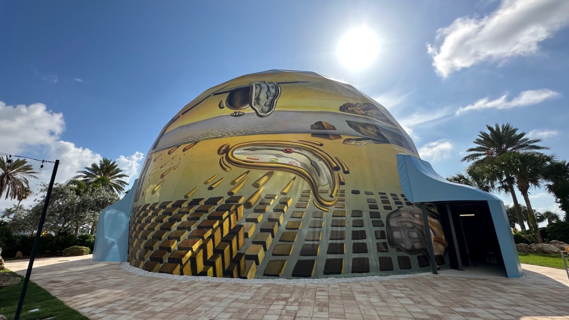 Dali Alive 360° dome opens Aug. 3 at the Dali Museum in St. Pete