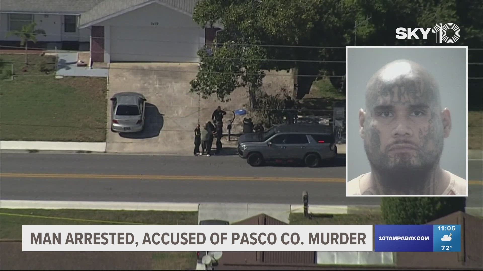 Pasco County Sheriff Chris Nocco will provide a detailed update Tuesday afternoon.