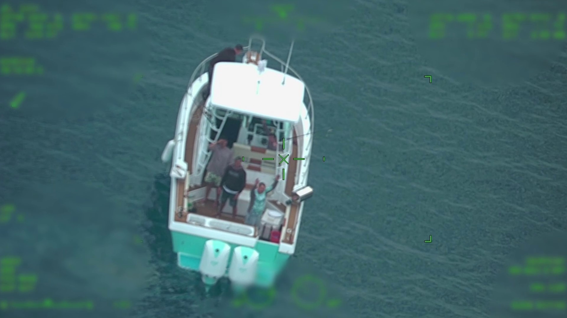 A Coast Guard crew rescued five men when their boat broke down over the weekend off the coast of Marco Island.