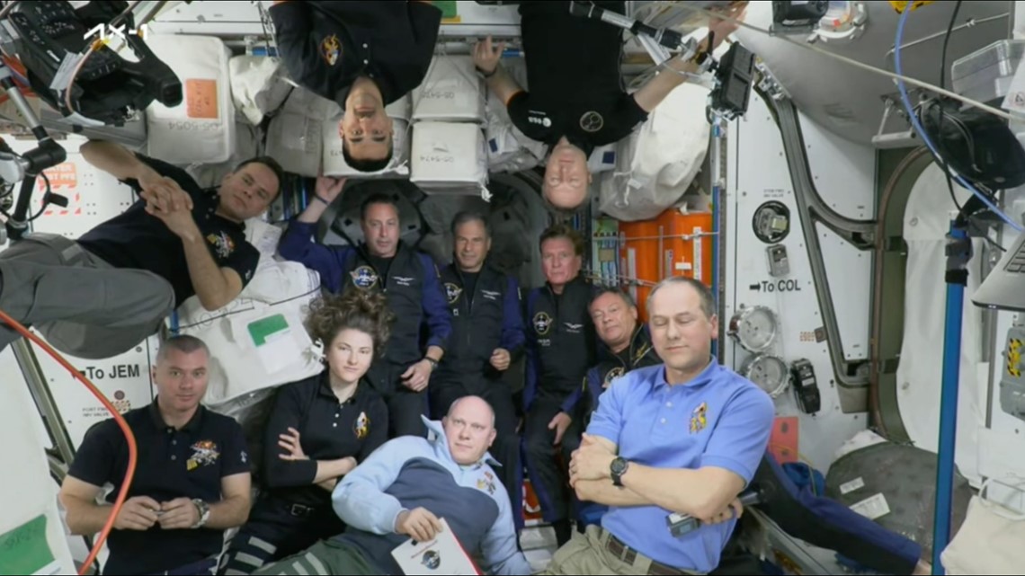 Historica Axiom Space crew members arrive to ISS - Vimarsana News