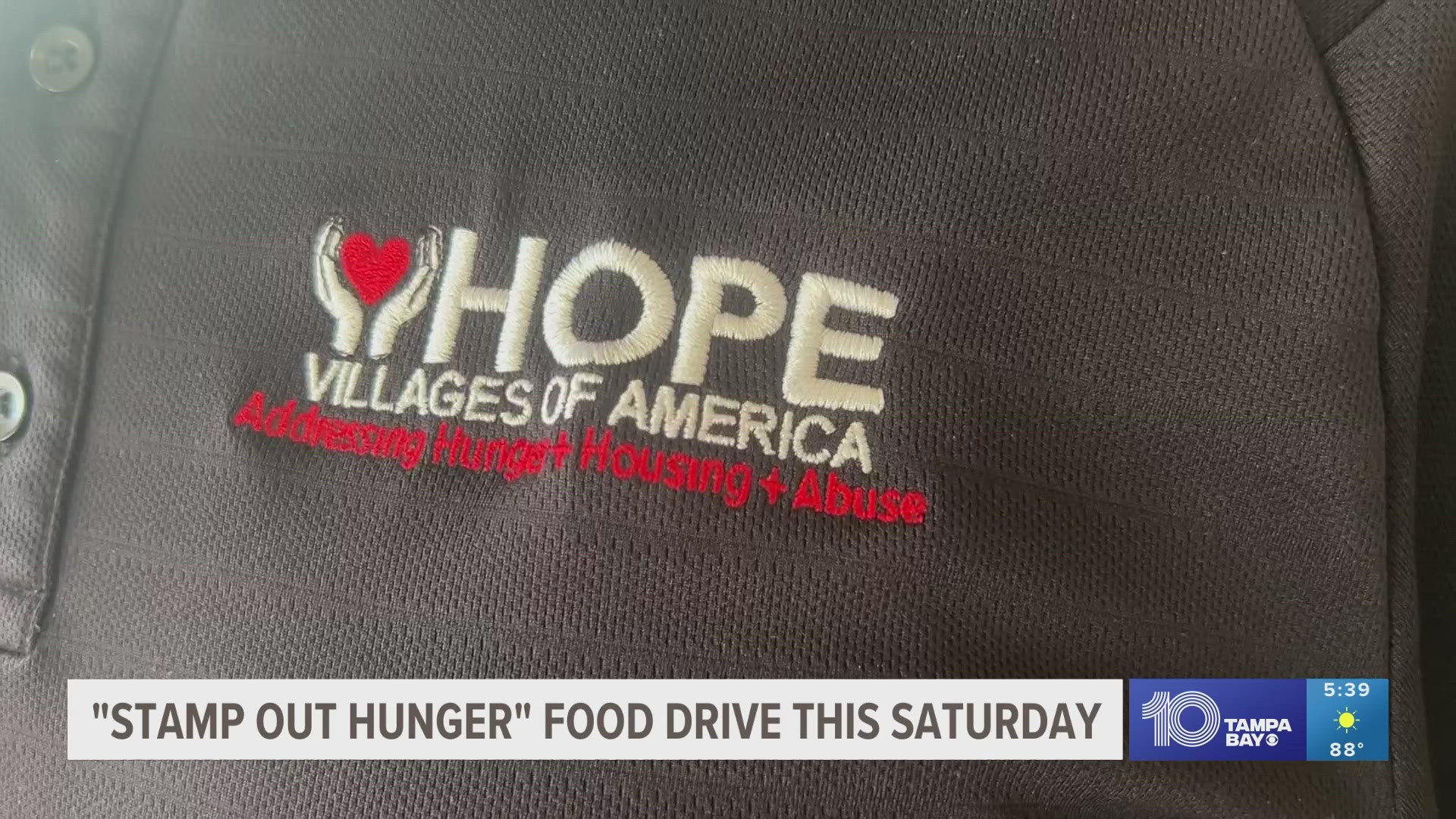 The Hope Villages of America food bank is gearing up for some big donations for “America’s largest food drive.”